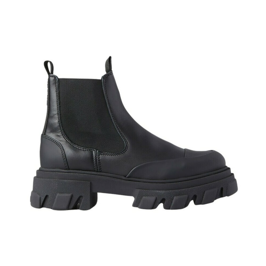 Ganni - Jodhpurs - Svart - Dam - Storlek: 38 Eu,39 Eu,37 Eu,36 Eu,40 Eu,35 Eu,41 Eu,42 Eu,43 EU