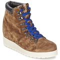 Skor Alberto Gozzi VELOUR MARRONE