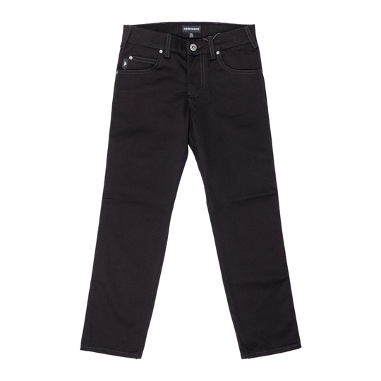 Emporio Armani - Jeans - Svart - Unisex - Storlek: 146 Cm,176 Cm,164 Cm,152 Cm,134 Cm,140 CM