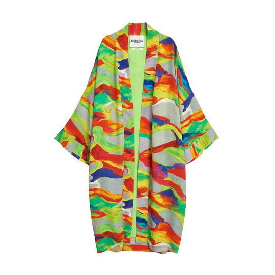 Essentiel Antwerp - Capes och Ponchos - Grön - Dam - Storlek: ONE Size