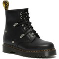 Skor Dr. Martens Bex Stud Black Fine Haircell Black Booties