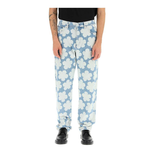 Kenzo - Baggy Jeans - Blå - Herr - Storlek: W31,W32,W33,W30