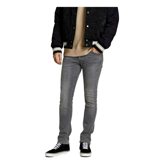 Jack & Jones - Jeans - Grå - Herr - Storlek: W32 L32,W30 L32,W36 L32,W33 L32,W31 L32,W29 L32,W27 L32,W34 L32,W38 L32