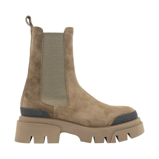 Brunello Cucinelli - Jodhpurs - Brun - Dam - Storlek: 40 Eu,36 Eu,36 1/2 Eu,38 Eu,40 1/2 Eu,37 EU