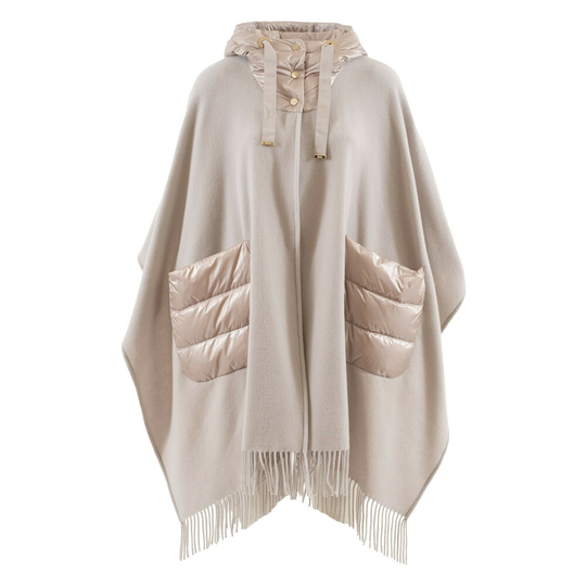 Herno - Kimono - Beige - Dam - Storlek: S,One Size