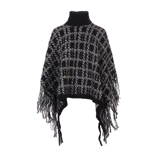 RED Valentino - Capes och Ponchos - Svart - Dam - Storlek: M,S,Xs