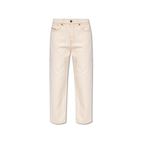 Diesel - Boyfriend Jeans - Beige - Dam - Storlek: W24 L32,W31 L32,W29 L32,W25 L32,W28 L32,W27 L32,W30 L32,W26 L32