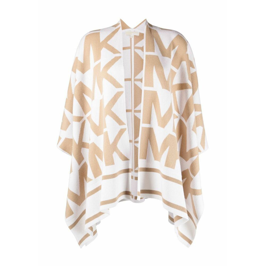 Michael Kors - Capes och Ponchos - Vit - Dam - Storlek: ONE Size