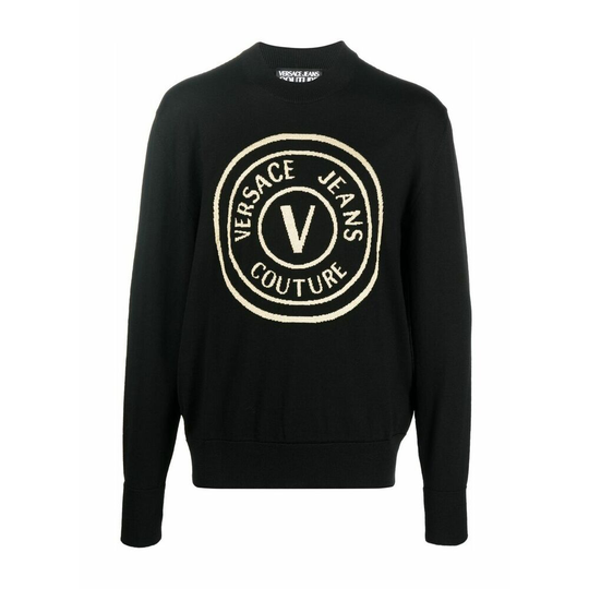 Versace Jeans Couture - Tröjor - Svart - Herr - Storlek: M
