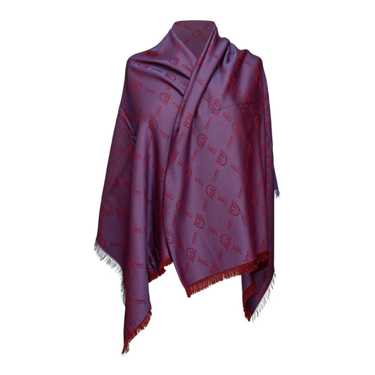 Pinko - Capes och Ponchos - Lila - Dam - Storlek: ONE Size