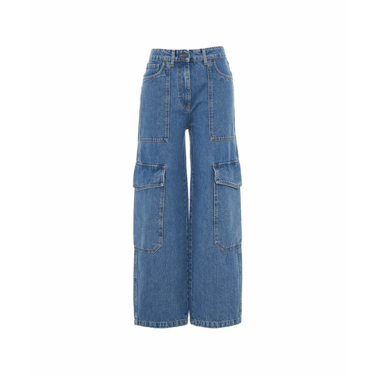 8PM - Boyfriend Jeans - Blå - Dam - Storlek: W26,W29,W28