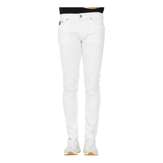 Versace Jeans Couture - Skinny Jeans - Vit - Herr - Storlek: W32,W30