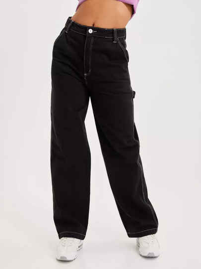 Abrand Jeans - High waisted jeans - Jet Black - A Carrie Carpenter - Jeans