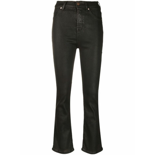 7 For All Mankind - Skinny Jeans - Brun - Dam - Storlek: W24,W28,W29,W26