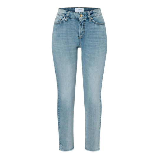 Cambio - Skinny Jeans - Blå - Dam - Storlek: L