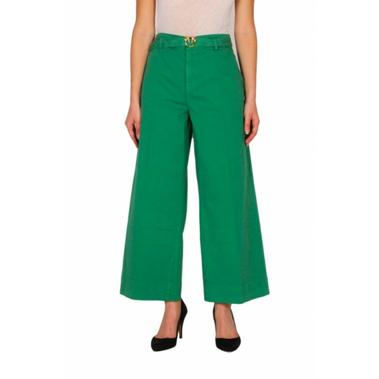 Pinko - Flare Jeans - Grön - Dam - Storlek: W30,W25,W31,W28