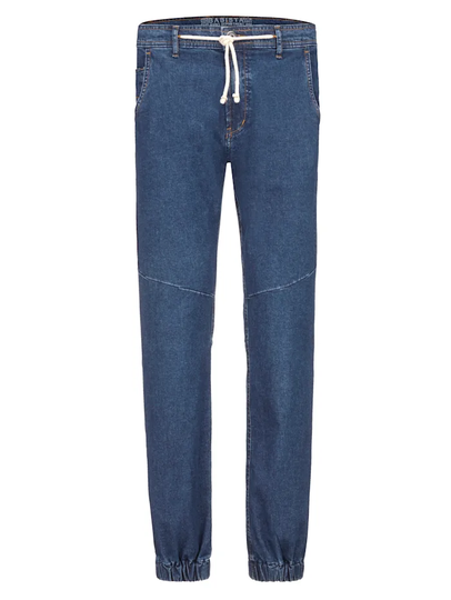 Jeans i lätt bomullsmaterial BABISTA Blå