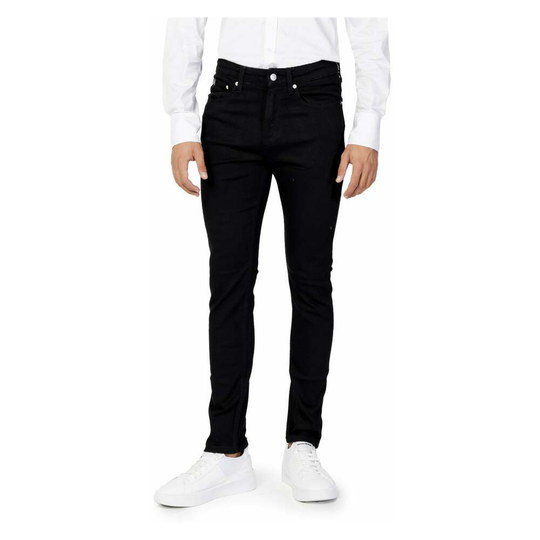Calvin Klein Jeans - Straight - Svart - Herr - Storlek: W32 L32,W34 L30,W29 L30,W30 L30,W36 L32,W33 L32,W29 L32,W31 L32,W32 L30,W31 L30