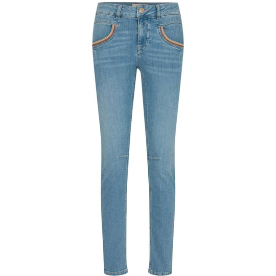 MOS Mosh - Skinny Jeans - Blå - Dam - Storlek: W32