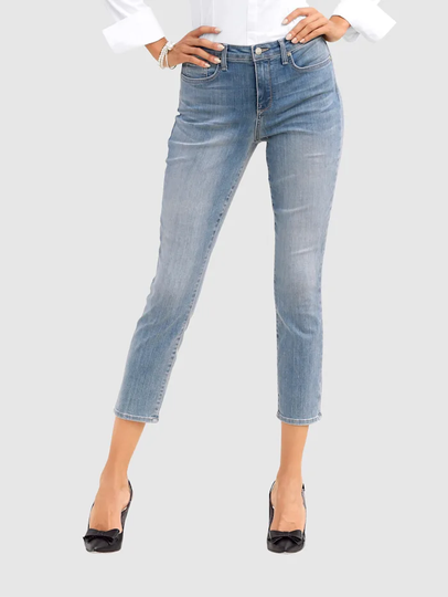 Jeans med formande effekt NYDJ Ljusblå