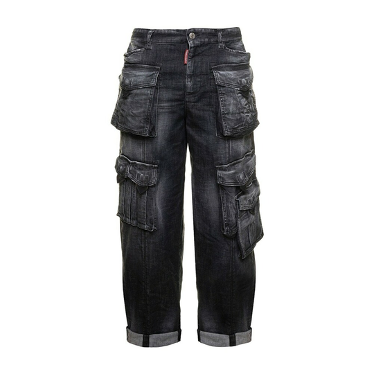 Dsquared2 - Jeans - Grå - Dam - Storlek: XS