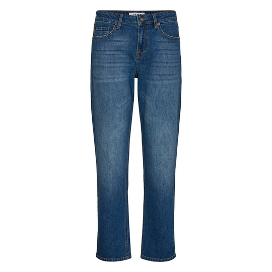 IVY Copenhagen - Boyfriend Jeans - Blå - Dam - Storlek: W26 L30,W23 L32,W25 L30,W24 L30,W23 L30,W25 L32,W27 L30