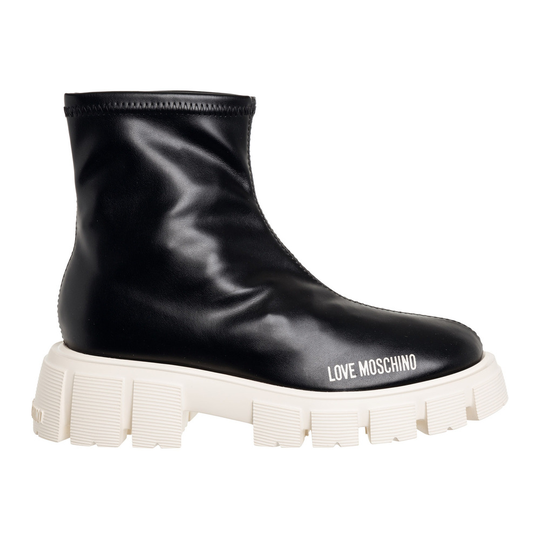 Love Moschino - Boots - Svart - Dam - Storlek: 40 Eu,39 Eu,36 Eu,38 Eu,37 EU