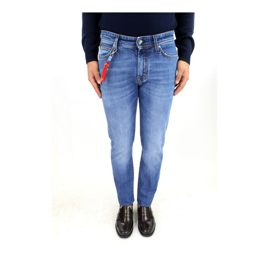 Roy Roger's - Skinny Jeans - Blå - Herr - Storlek: W33,W38,W31,W36,W40,W34,W30,W42,W32,W35
