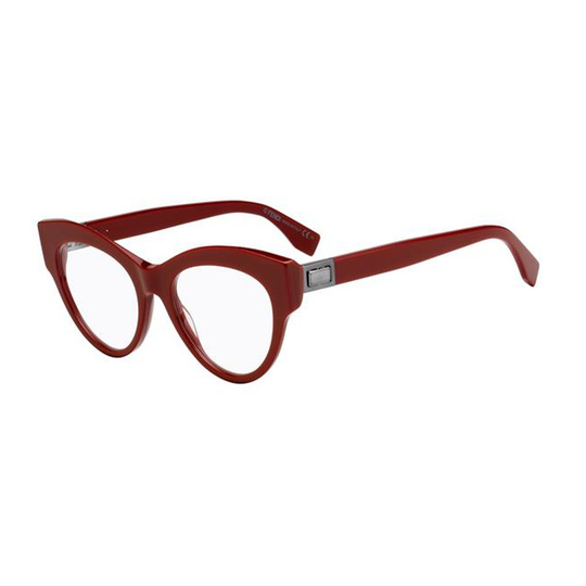Fendi - Stickade Tröjor - Röd - Unisex - Storlek: ONE Size