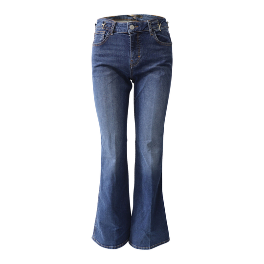 Maje - Flare Jeans - Blå - Dam - Storlek: M