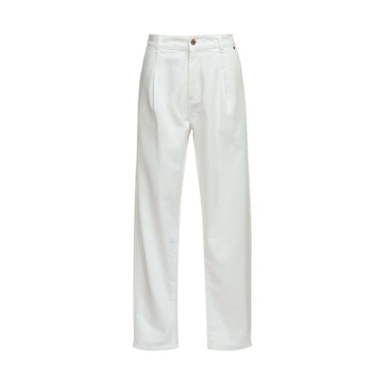 Essentiel Antwerp - Boyfriend Jeans - Vit - Dam - Storlek: W26,W25,W27