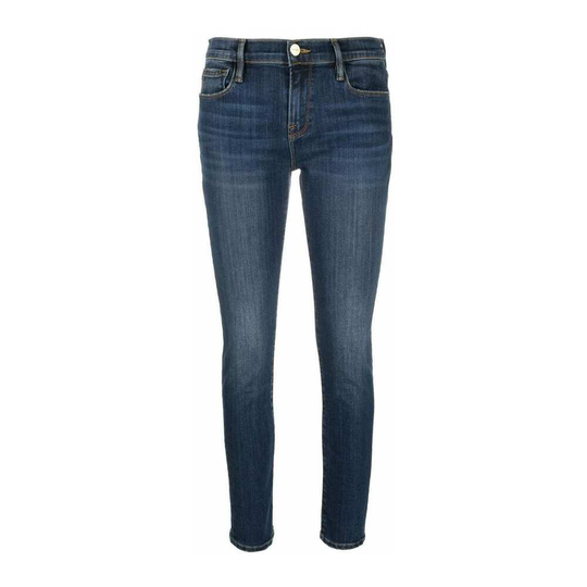 Frame - Skinny Jeans - Blå - Dam - Storlek: W26