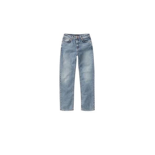 Nudie Jeans - Straight - Blå - Dam - Storlek: W32 L32,W34 L32,W31 L32,W29 L32,W28 L32,W30 L32,W33 L32