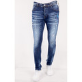 Stuprörsjeans True Rise Slim Fit Slitna Jeans Färgstänk DC