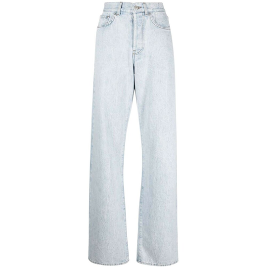 Dries Van Noten - Boyfriend Jeans - Blå - Dam - Storlek: W29