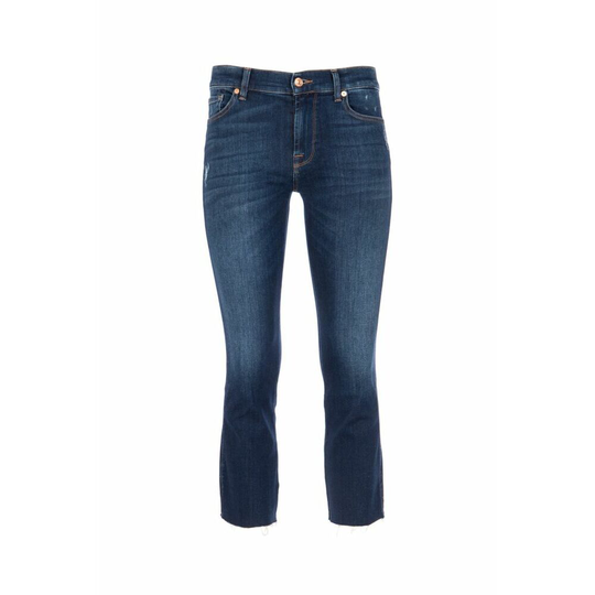 7 For All Mankind - Jeans - Blå - Dam - Storlek: W23