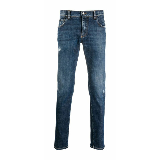 Dolce & Gabbana - Jeans - Blå - Herr - Storlek: Xl,L,M,S