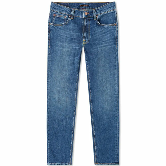 Nudie Jeans - Straight - Blå - Herr - Storlek: W32,W33,W31,W34