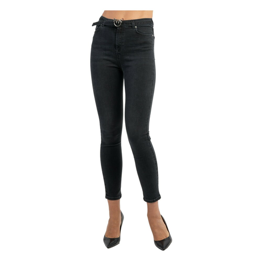 Pinko - Skinny Jeans - Svart - Dam - Storlek: W24,W29,W31,W25,W32,W30,W27,W28,W26