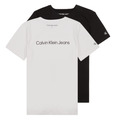 T-shirts med korta ärmar Calvin Klein Jeans CKJ LOGO 2-PACK T-SHIRT X2
