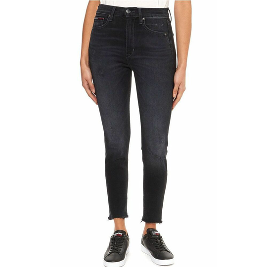 Tommy Hilfiger - Skinny Jeans - Svart - Dam - Storlek: W30,W26,W27,W28