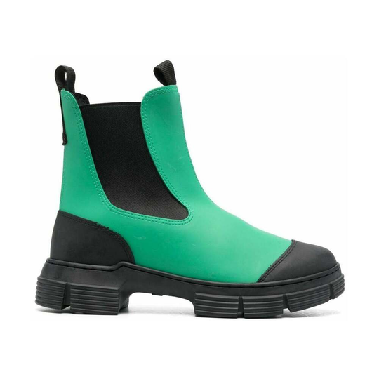 Ganni - Jodhpurs - Grön - Dam - Storlek: 39 Eu,38 Eu,40 Eu,37 EU