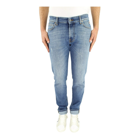 Roy Roger's - Skinny Jeans - Blå - Herr - Storlek: W29