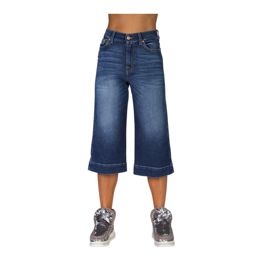 7 For All Mankind - Flare Jeans - Blå - Dam - Storlek: W26,W27,W28