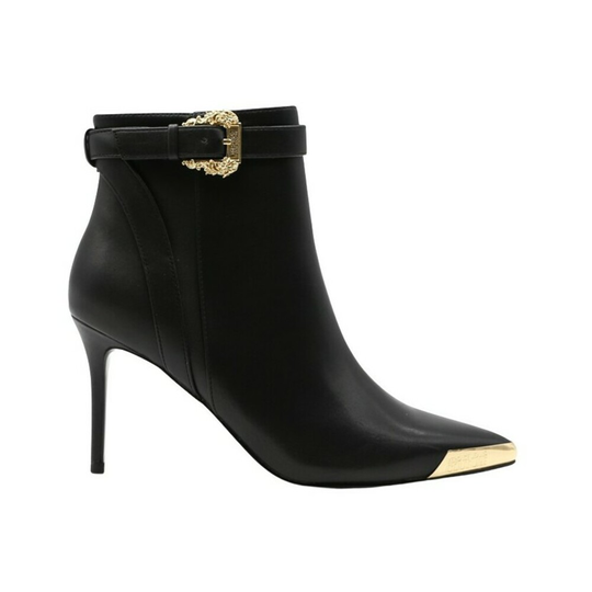 Versace Jeans Couture - Boots - Svart - Dam - Storlek: 38 Eu,36 Eu,37 Eu,39 Eu,40 EU