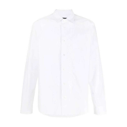 Versace Jeans Couture - Skjortor - Vit - Herr - Storlek: Xl,M,S