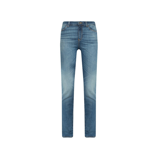 Emporio Armani - Skinny Jeans - Blå - Dam - Storlek: W27,W28,W29,W25,W26,W30