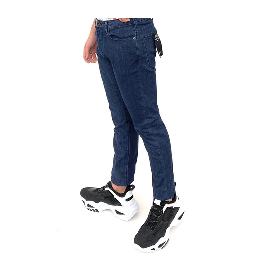 Emporio Armani - Skinny Jeans - Blå - Herr - Storlek: W30,W31,W32,W33