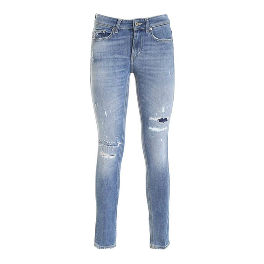 Dondup - Skinny Jeans - Blå - Dam - Storlek: W24,W30,W28