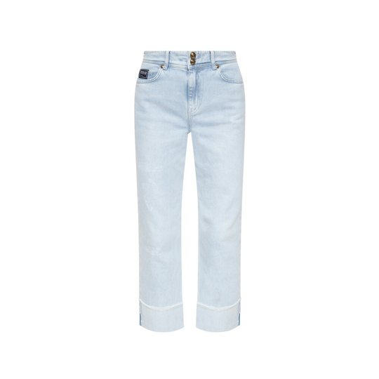 Versace Jeans Couture - Straight - Blå - Dam - Storlek: W26